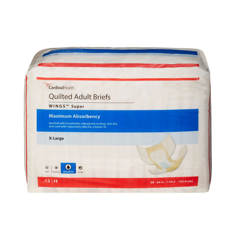 Cardinal Wings Quilted Adult Diapers with Tabs