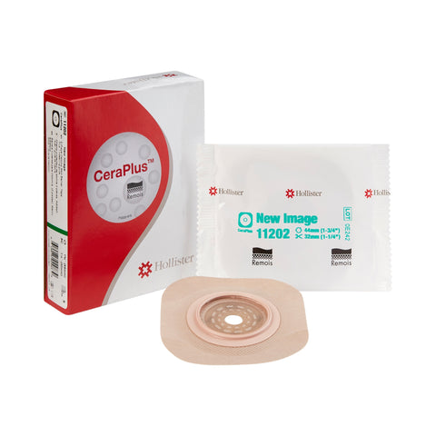 Flat CeraPlusâ„¢ Skin Barrier - Tape, Flange, Opening