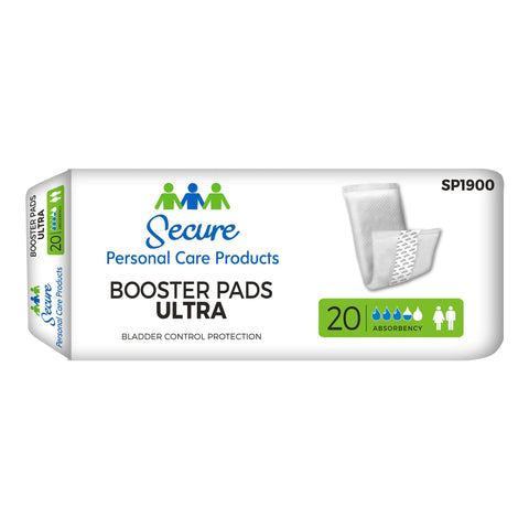 Secure Personal Care Products Booster Pads