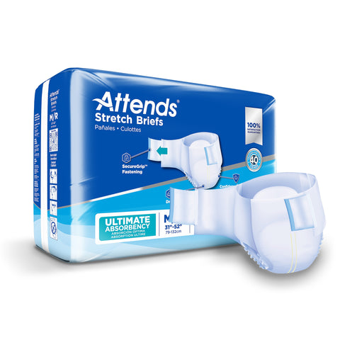 Attends Stretch Adult Incontinence Briefs