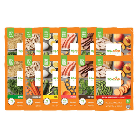 Tube Feeding Formula Real Food Blends Pouch
